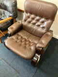 Leather Scandinavian Chair