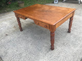 Railway Pine Desk - Marlborough Antiques