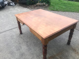 Railway Pine Desk - Marlborough Antiques