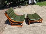 Tessa T4 and footstool - Marlborough Antiques