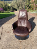 Natuzzi Swivel Chair 90s - Marlborough Antiques