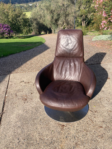 Natuzzi Swivel Chair 90s - Marlborough Antiques