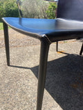 Leather Chairs 1970s Mid Century Chrome and Leather - Marlborough Antiques