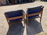 Norwegian Sling Chairs, mid century . - Marlborough Antiques