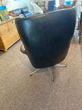 Danish Mid Century Swivel Chair