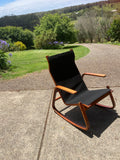 1970s Mid Century Norwegian Rocker Chair