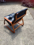 1970s Mid Century Norwegian Rocker Chair