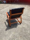 1970s Mid Century Norwegian Rocker Chair